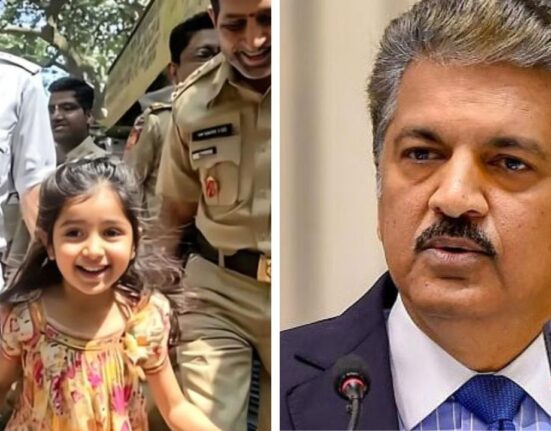 Anand Mahindra Praise Mumbai Police for reuniting 4 year old girl with family after 6 months of missing