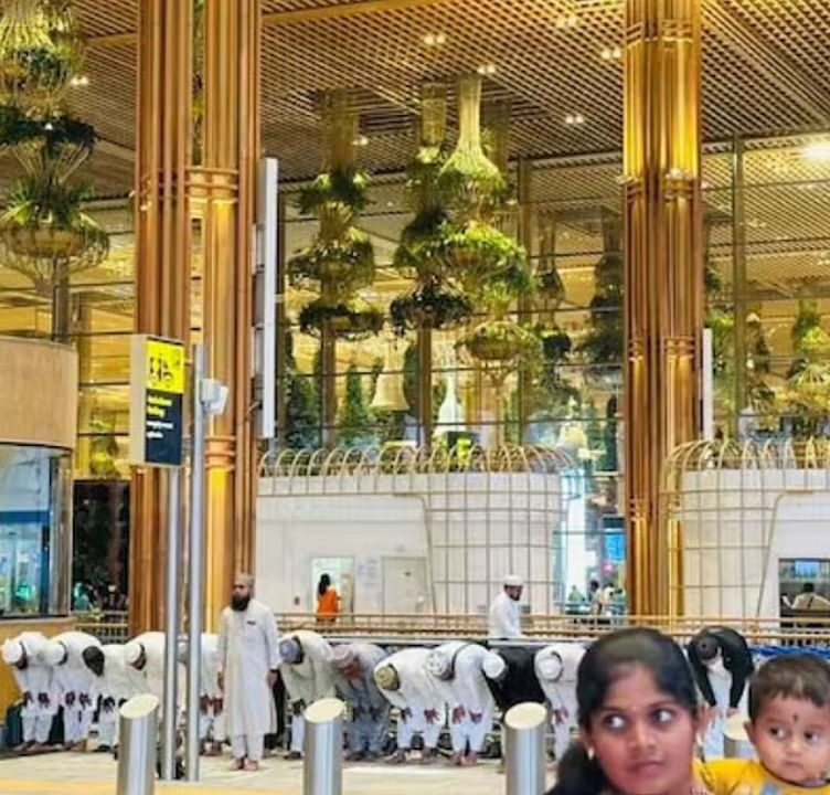 BJP criticised Namaz at Bengaluru airport, demands action from Siddaramaiah