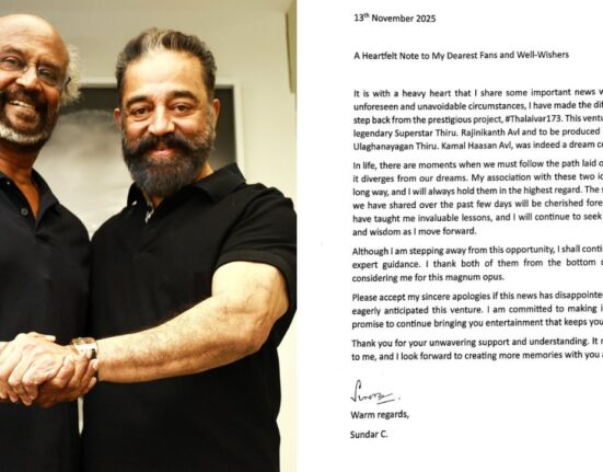 Director Sundar C Exits Rajinikanth's Thalaivar 173 Days After Announcement