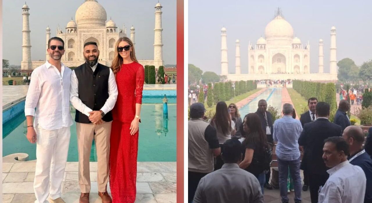 Donald Trump son to visit Taj Mahal today, 126 guests from 40 countries join him