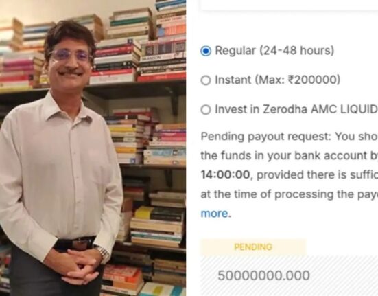 IVF Specialist Accuses Zerodha of Scam Over Rs 5 Crore Withdrawal Limit