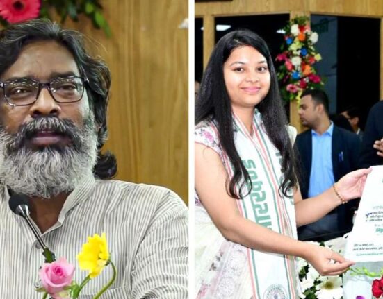 Jharkhand CM issues 10,000 + Employment Letters upon 1 year of successful Govt completion