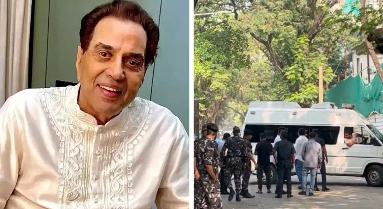 Legend Actor Dharmendra Passes Away at 89, Ambulance Spot Leaving Actor's House
