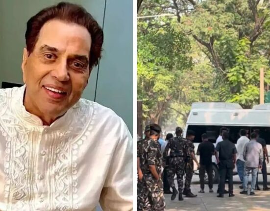 Legend Actor Dharmendra Passes Away at 89, Ambulance Spot Leaving Actor's House