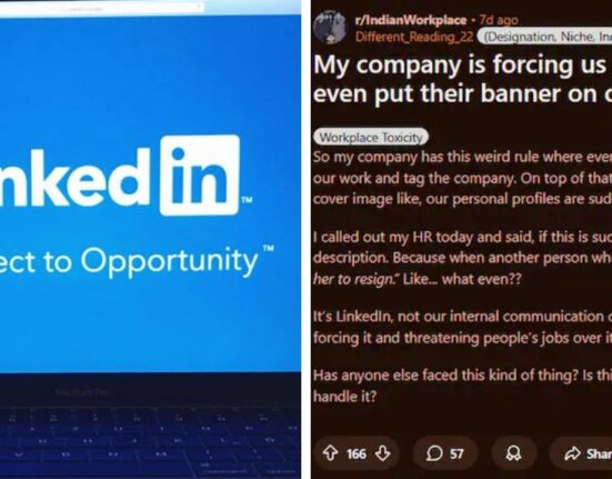 Man slams company for forcing to post on LinkedIn every month