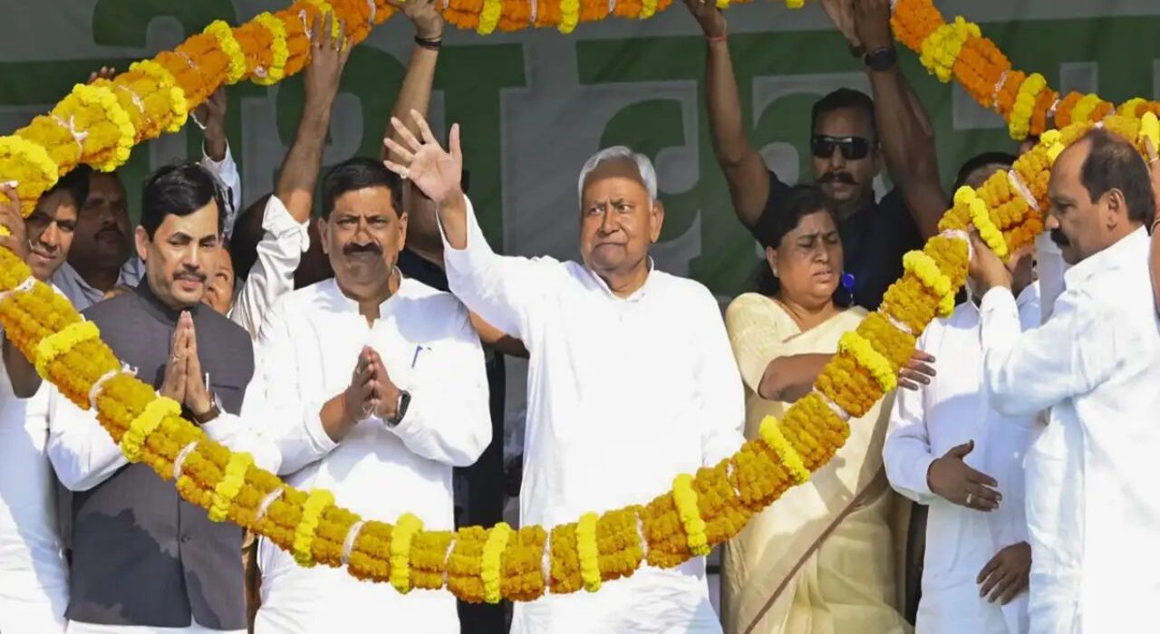 NDA Wins 202 Seats in Bihar Elections, Nitish Kumar Prepares for Tenth Term