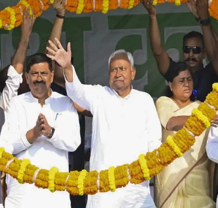 NDA Wins 202 Seats in Bihar Elections, Nitish Kumar Prepares for Tenth Term