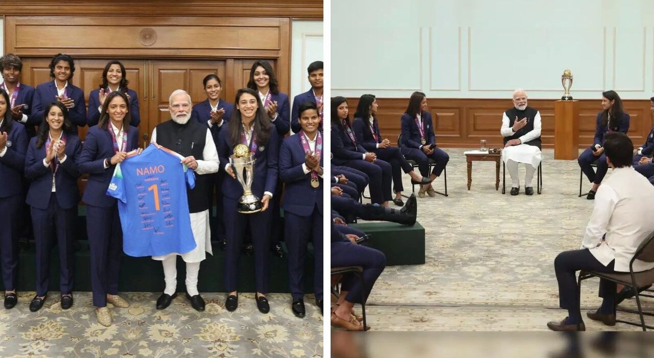 PM Modi Hosts India's Women's Cricket World Cup Champions at Residence