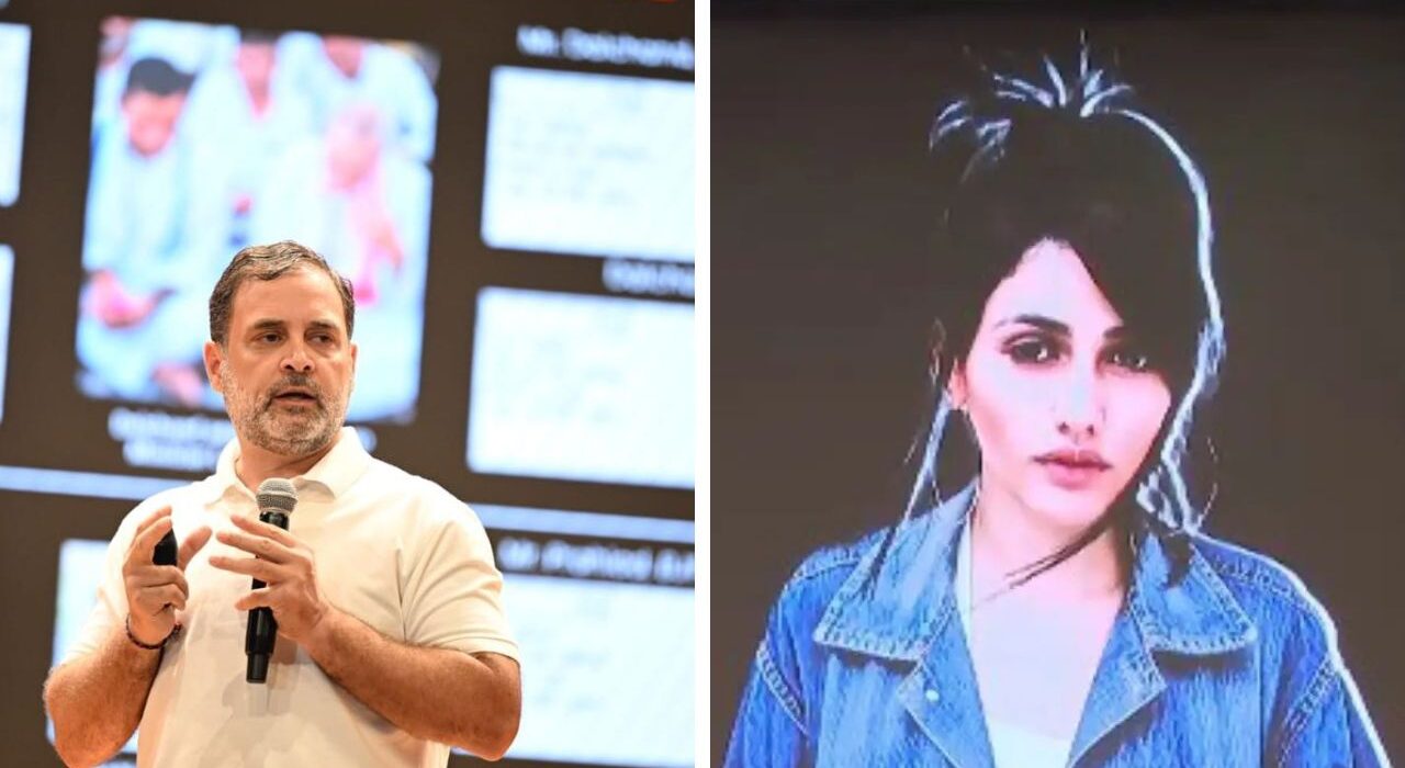 Rahul Gandhi Attack on BJP, Reveal Brazilian model’s photograph voted 22 times with different names