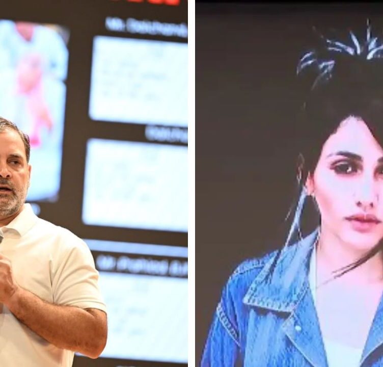 Rahul Gandhi Attack on BJP, Reveal Brazilian model’s photograph voted 22 times with different names