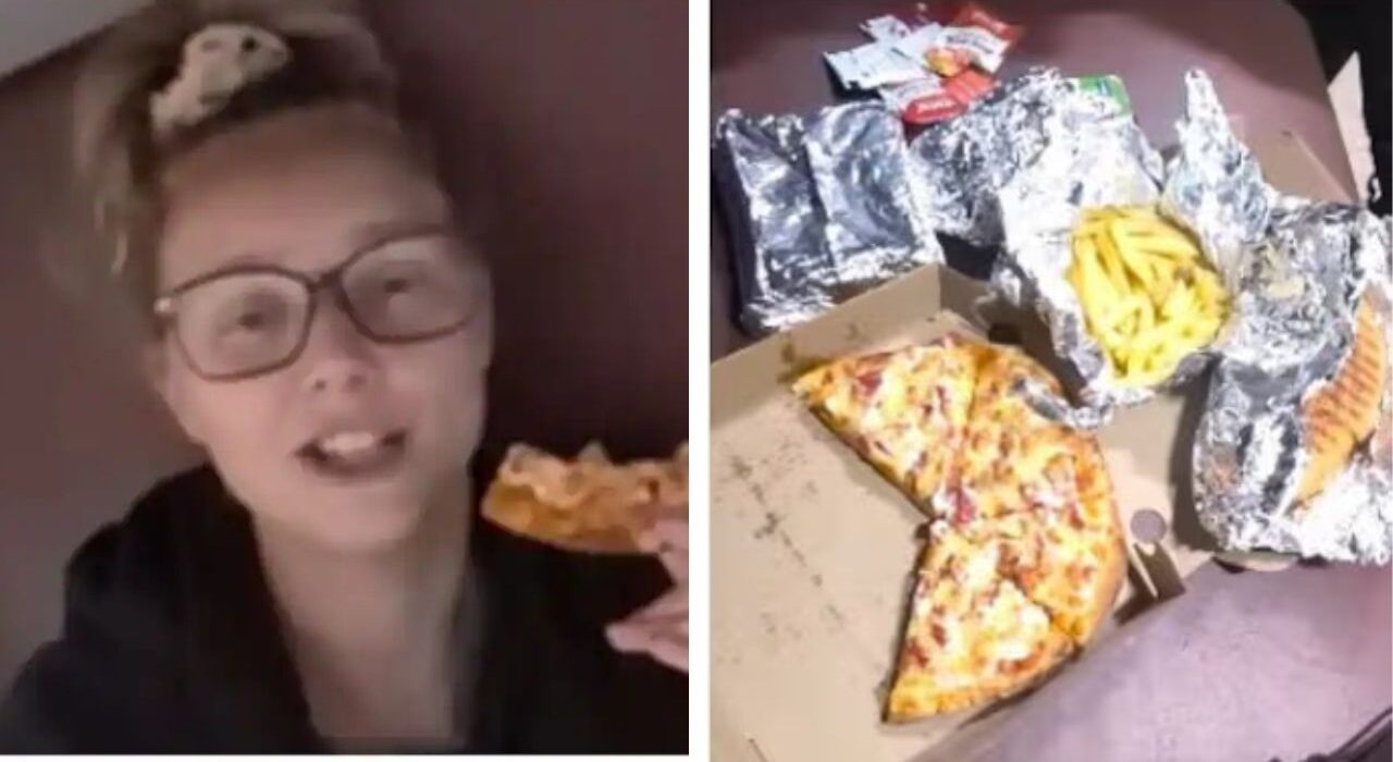 24-year-old Australian woman share excited moment after receive pizza on Indian train