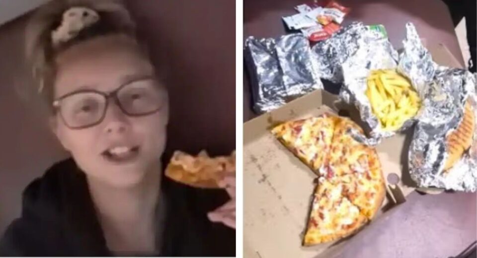 24-year-old Australian woman share excited moment after receive pizza on Indian train