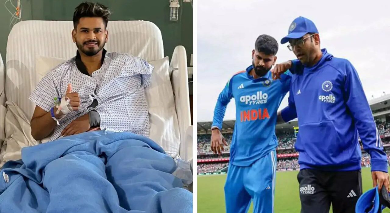 Shreyas Iyer Discharged from Sydney Hospital After Spleen Surgery