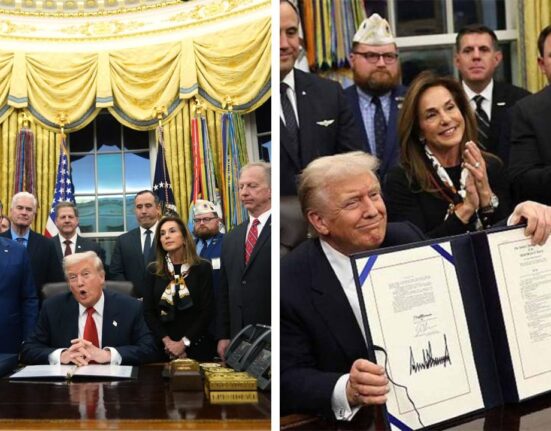 Trump signs government funding bill on 12 Nov, end 43-day shutdown