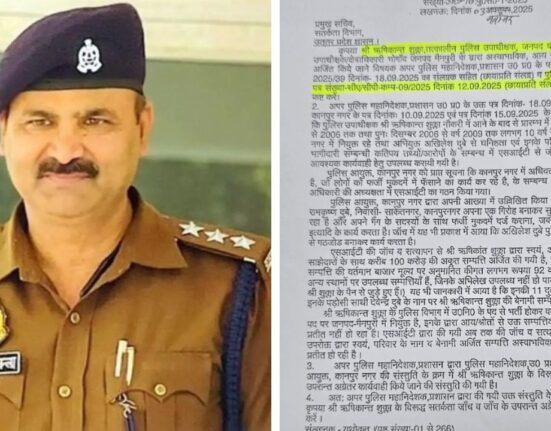 Uttar Pradesh Suspends DSP Rishikant Shukla Over ₹100 Crore Assets