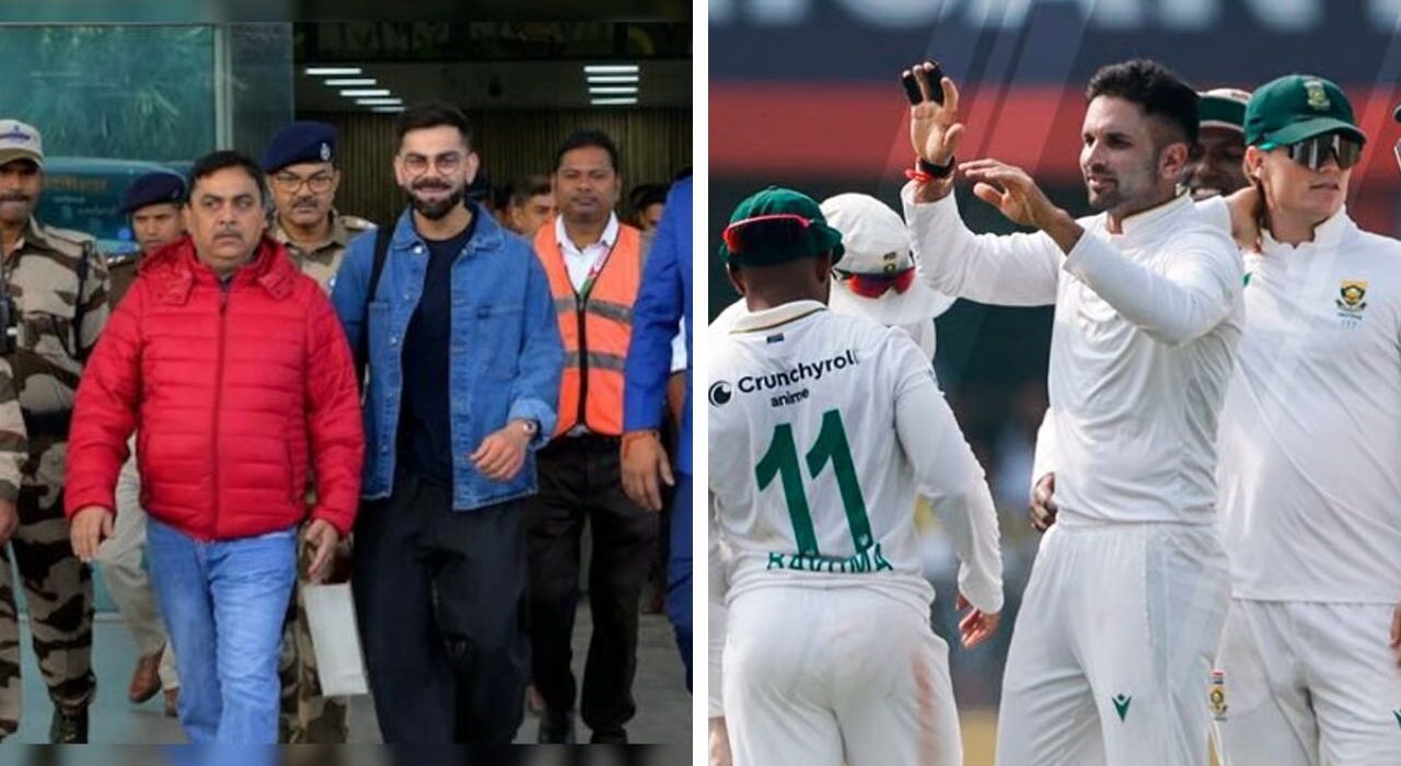 Virat Kohli Arrives in Ranchi for ODI Series Against South Africa