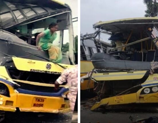 11 dead, 40 injured in buses collision accident in Tamil Nadu