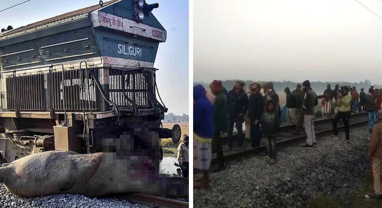 Assam Train Tragedy: Rajdhani Express Derails, Kill 7 Elephants