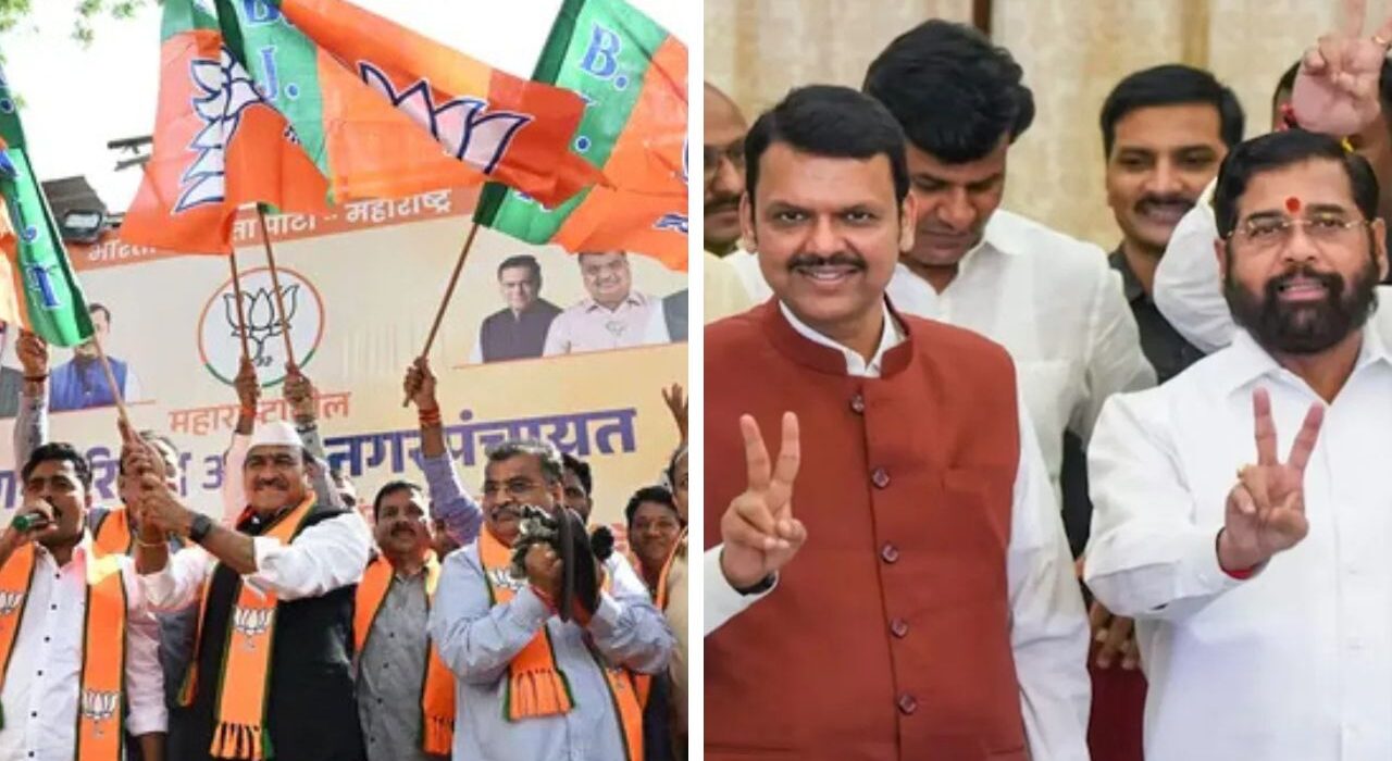 BJP, Shiv Sena, and NCP Alliance Win in Maharashtra, Got 207 President Seats