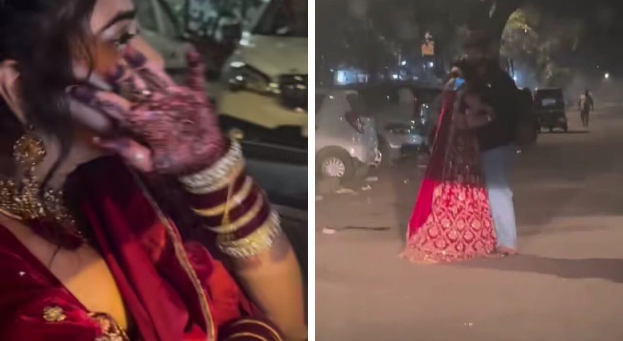 Bride Meets Ex-Boyfriend Hours Before Wedding, Video Gone Viral