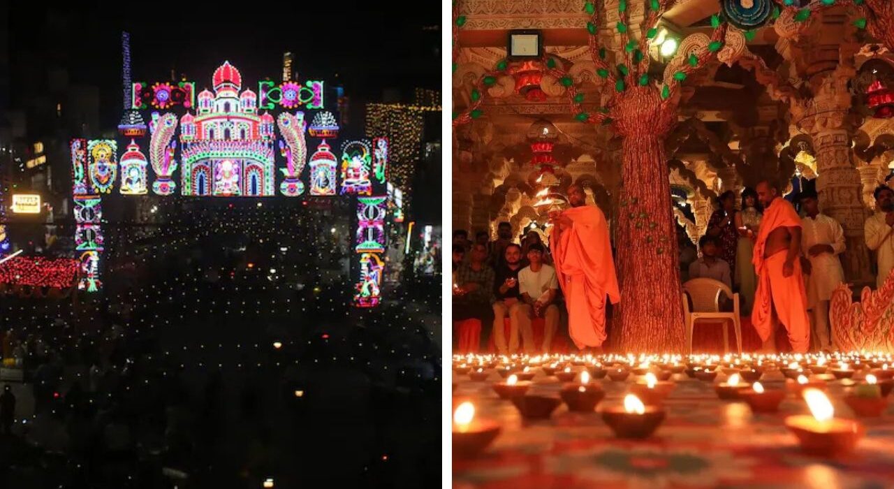 Chandni Chowk, Red Fort Lighten up like Diwali in Delhi