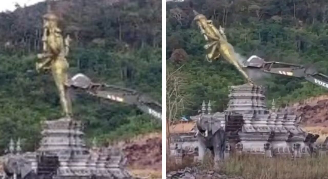 Disrespectful Act: India Reacts to Demolition of Hindu Deity Statue in Cambodia