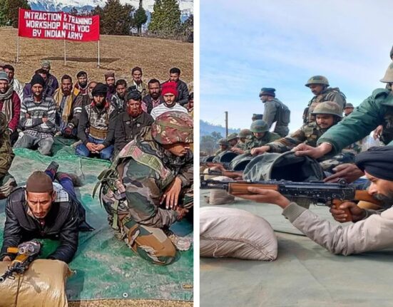 Indian Army Trains Village Guards in Doda Against Militants