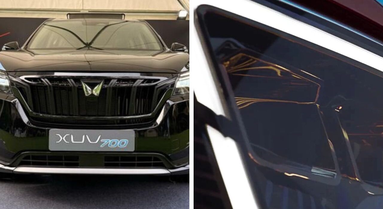 Mahindra XUV700 SUV Launch date Announced ( January 5), Teaser highlights the facelift's exterior design elements