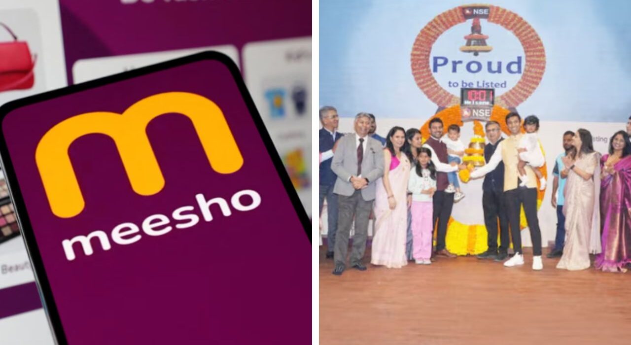 Meesho Hits New High, Faces Profit Booking as Market Cap Tops ₹1 Lakh Crore
