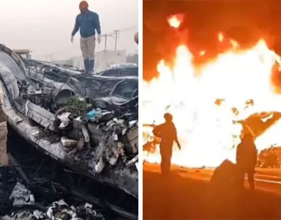 Nine Killed in Karnataka Bus-Lorry Crash and Fire