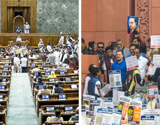 Opposition Protests Disrupt Parliament's Winter Session Opening