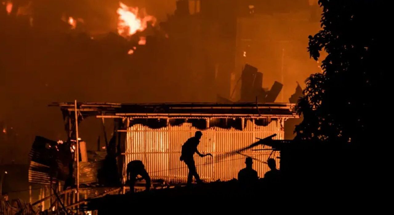 Arson Destroys Hindu Homes in Pirojpur District in Bangladesh