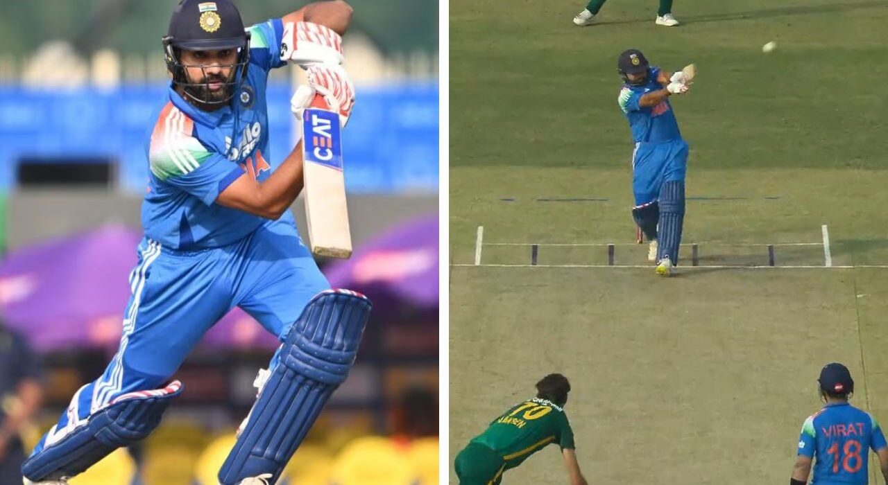 Rohit Sharma Sets New ODI Record for Most Sixes