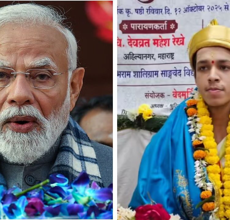 Teen Recites 2,000 Vedic Mantras in Rare Dandakrama Style