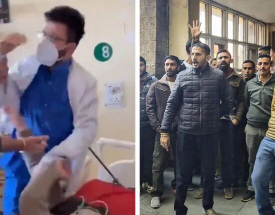 Viral Video: Shimla Doctor Suspended for Assaulting Patient Inside Hospital
