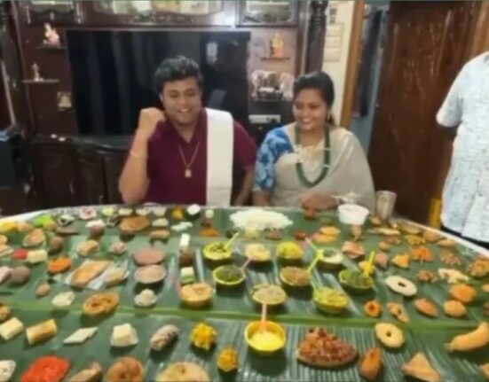 Andhra Pradesh Family serves 158 dishes to son-in-law during Sankranti celebrations in Guntur
