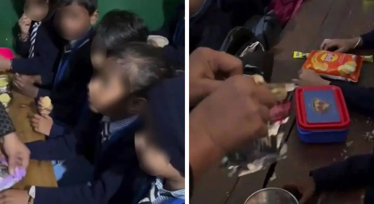 Teacher Inspects Lunch Boxes and Sparks Nutrition Debate