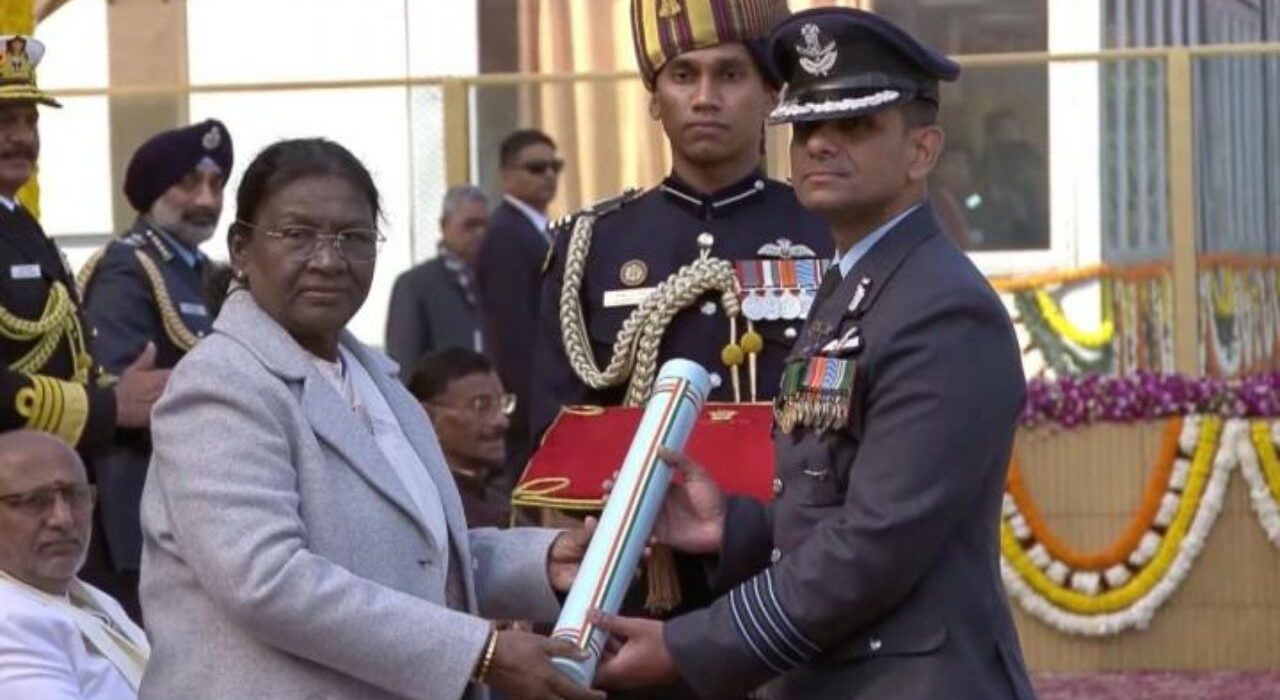 Group Captain Shubhanshu Shukla Receives Ashok Chakra for ISS Mission