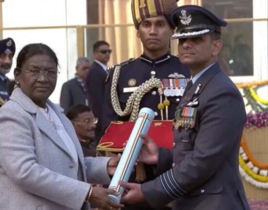 Group Captain Shubhanshu Shukla Receives Ashok Chakra for ISS Mission