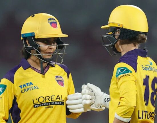 Harleen Deol Unbeaten 64 Powers UP Warriorz to First WPL Win Over Mumbai Indians