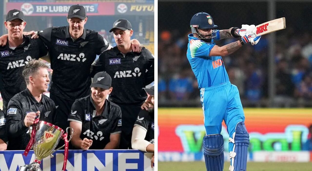 Kohli 124 Falls Short as New Zealand Claims Historic ODI Series Win Over India
