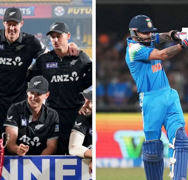 Kohli 124 Falls Short as New Zealand Claims Historic ODI Series Win Over India