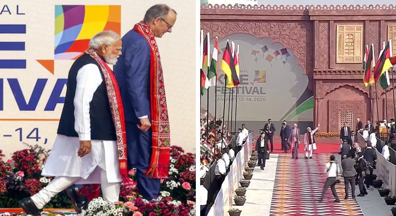 Modi Hosts German Chancellor Merz in Ahmedabad for Key Talks and Kite Festival