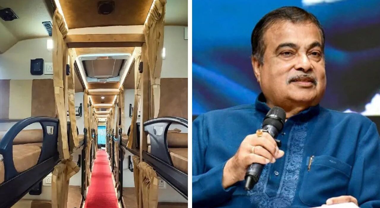 New Safety Provisions for Sleeper Buses Announced by Nitin Gadkari