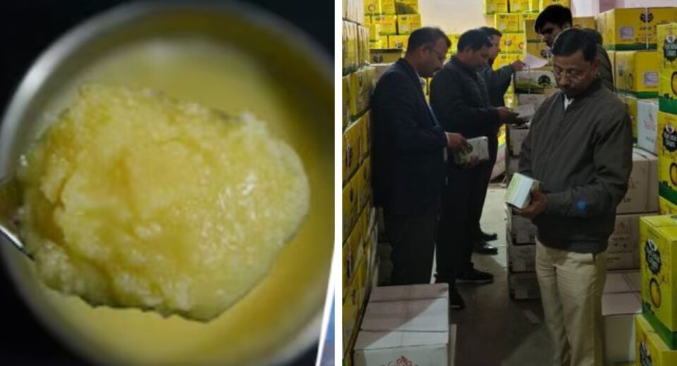 Rajasthan Government Seizes 43,000+ Litres of Adulterated Ghee in Major Action