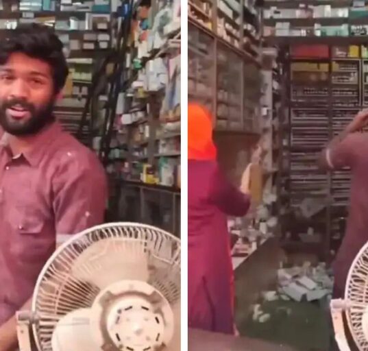 Shopkeeper Pleads Amid Blasting Day DJ Music, Video Trending on X