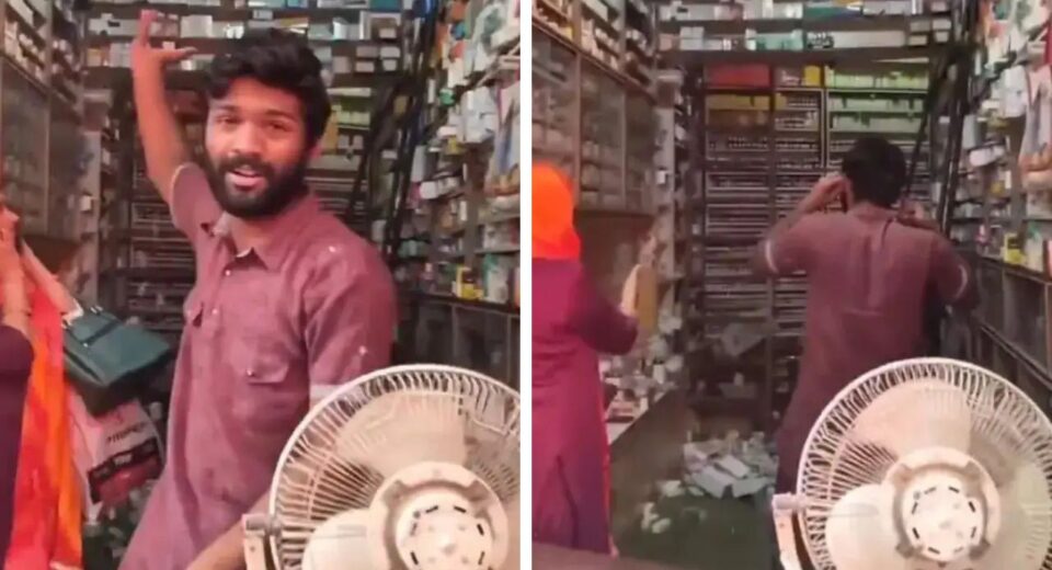 Shopkeeper Pleads Amid Blasting Day DJ Music, Video Trending on X