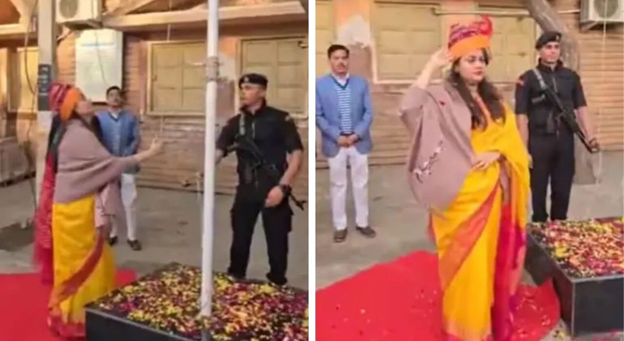 Tina Dabi Faces Backlash Over Flag Ceremony Moment in Barmer