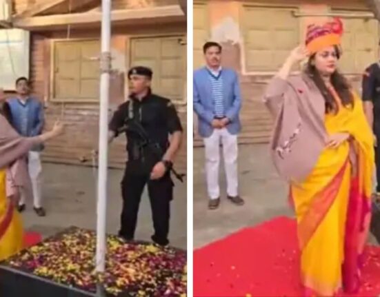 Tina Dabi Faces Backlash Over Flag Ceremony Moment in Barmer