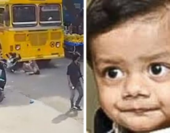Toddler Killed, Grandmother Injured as School Bus Moves in Mumbai